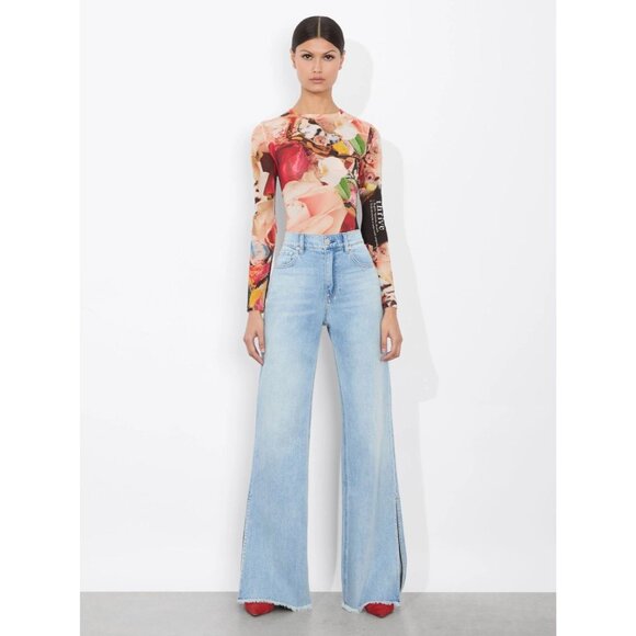 Alice + Olivia Kelly Dabbah Delaina Top Small NWT $295 - Picture 3 of 10